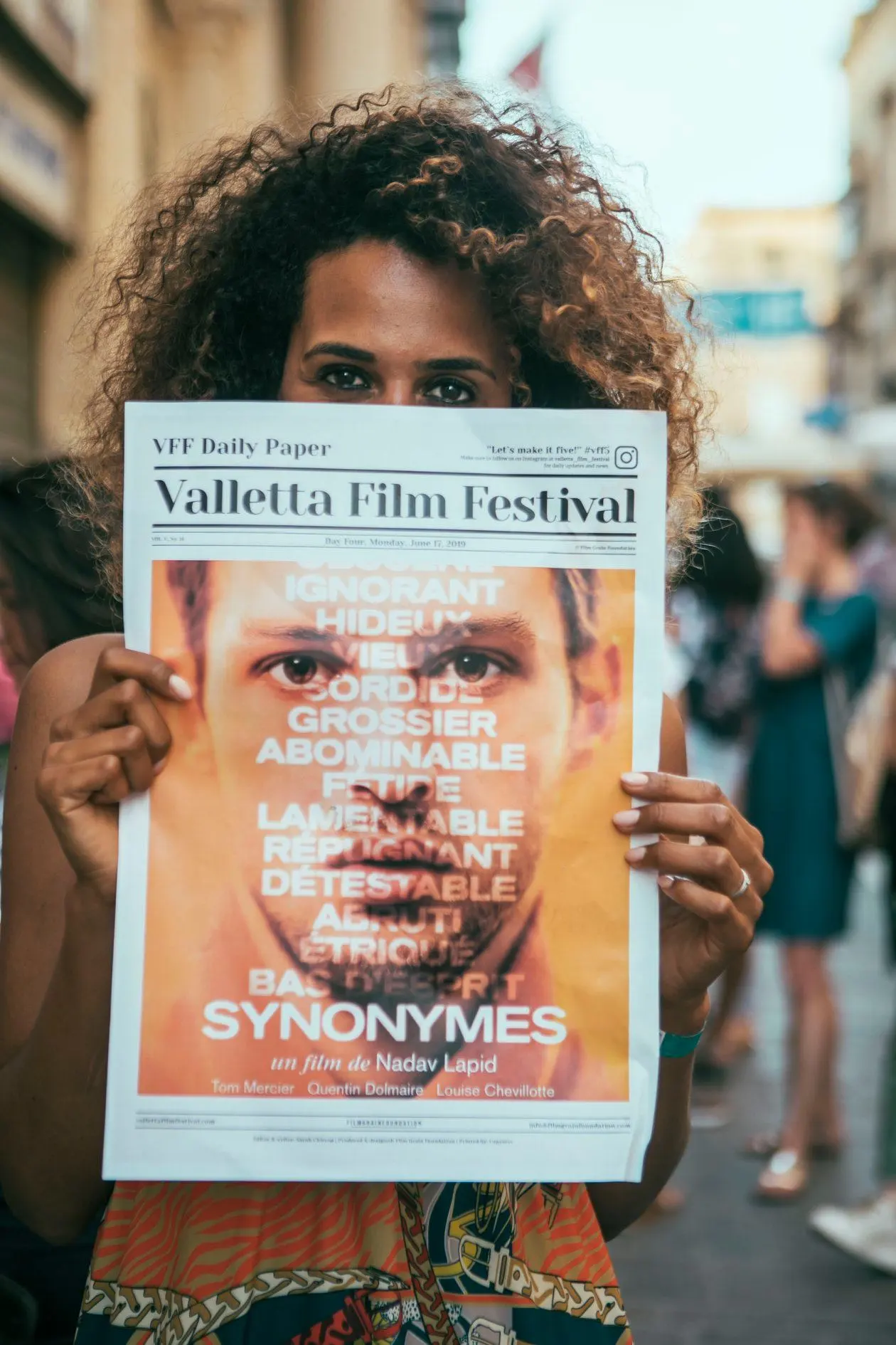 Visual identity series for Valletta Film Festival featuring annual poster designs, merchandise, programs, and motion graphics reflecting the citywide film celebration.