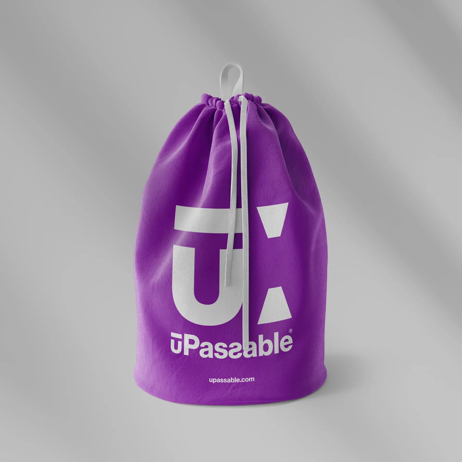 Visual identity for uPassable, featuring a colorful palette, modular design system, and playful structure aimed at making language test preparation feel intuitive and human-centered.